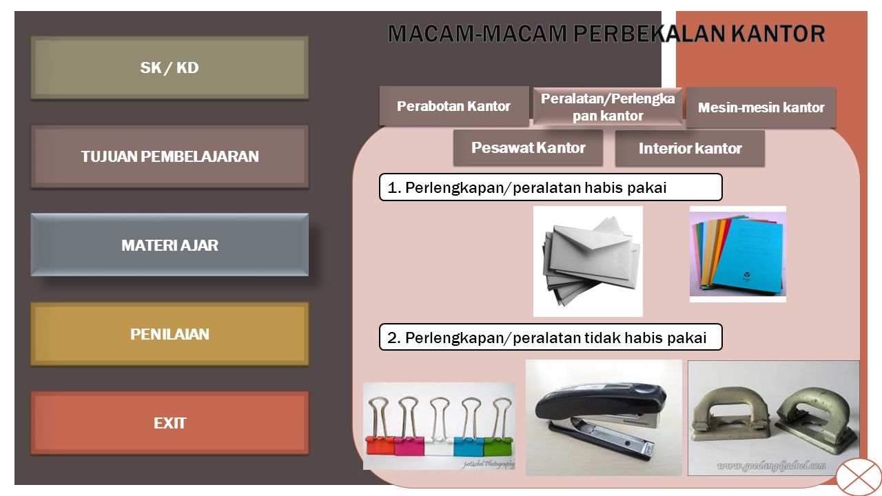 Detail Macam Macam Perlengkapan Kantor Nomer 47