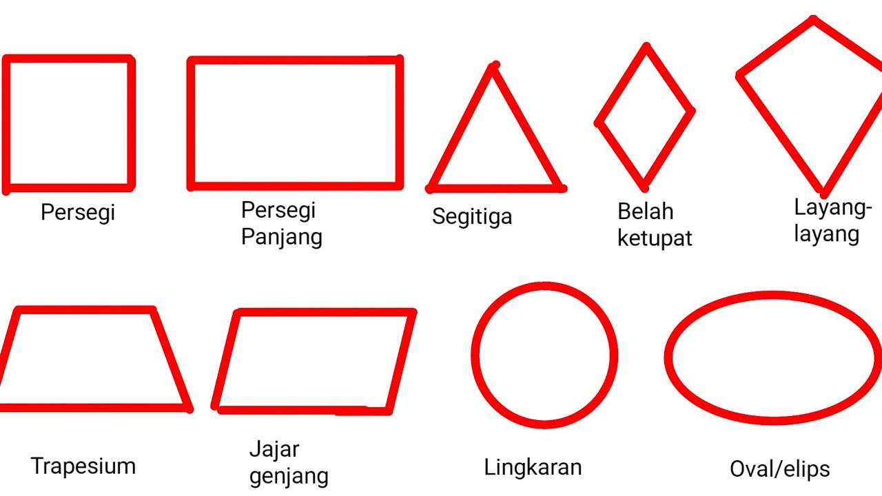 Detail Macam Macam Persegi Dan Gambarnya Nomer 27