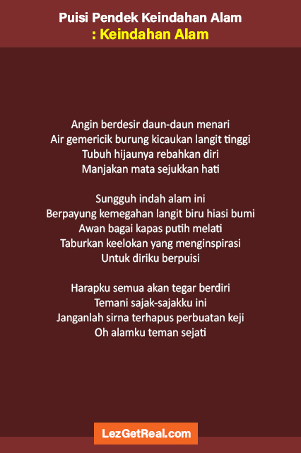 Detail Macam Macam Puisi Pendek Nomer 38