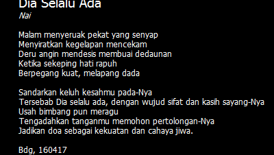 Detail Macam Macam Puisi Pendek Nomer 7