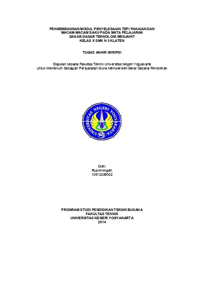 Detail Macam Macam Saku Nomer 40