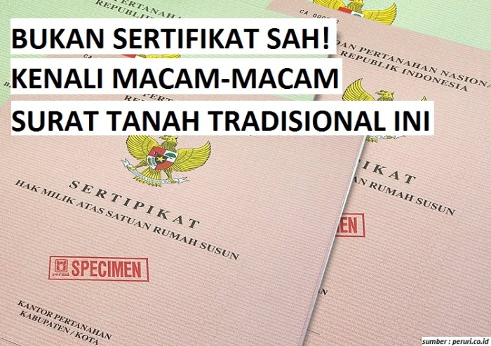 Detail Macam Macam Surat Bukti Kepemilikan Tanah Nomer 3