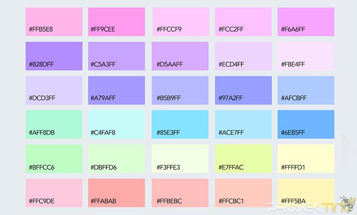 Detail Macam Macam Warna Pastel Nomer 16