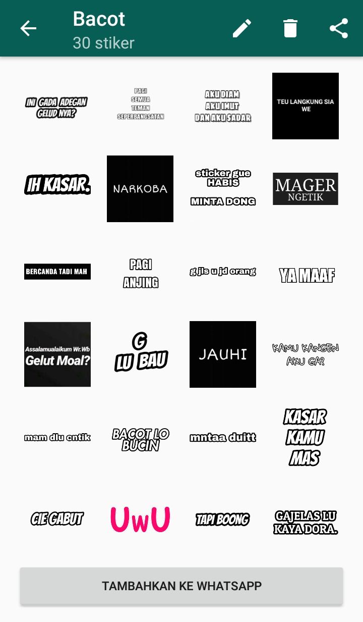 Detail Macam2 Stiker Wa Nomer 42