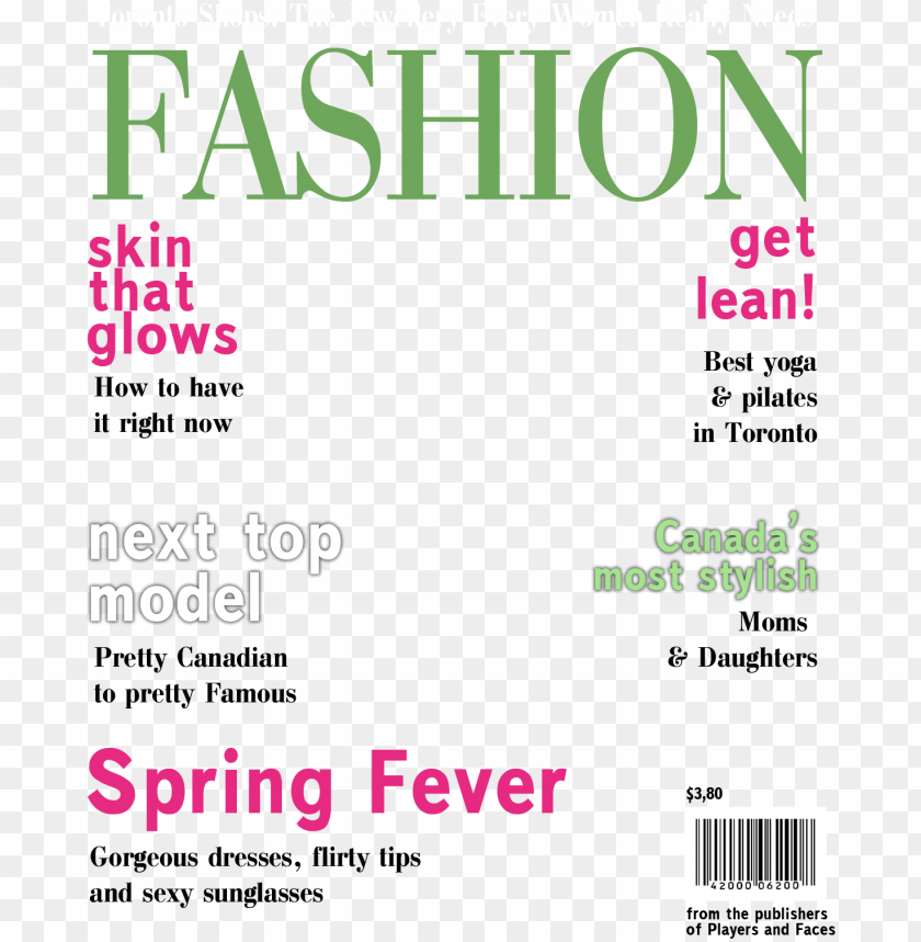 Detail Magazine Cover Template Nomer 3