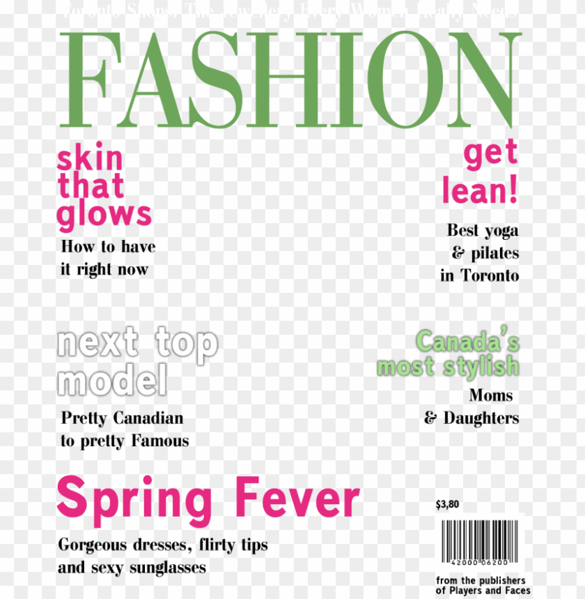Detail Magazine Cover Template Png Nomer 3