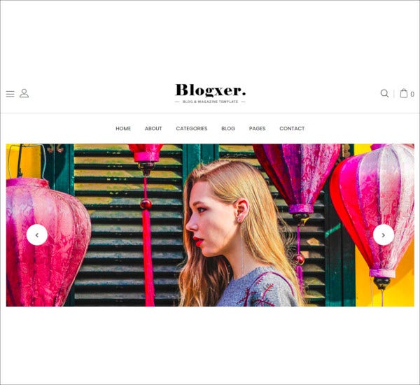 Detail Magazine Template Bootstrap Nomer 29