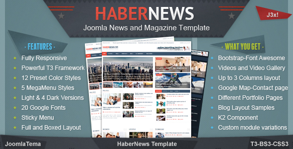 Detail Magazine Template Bootstrap Nomer 48
