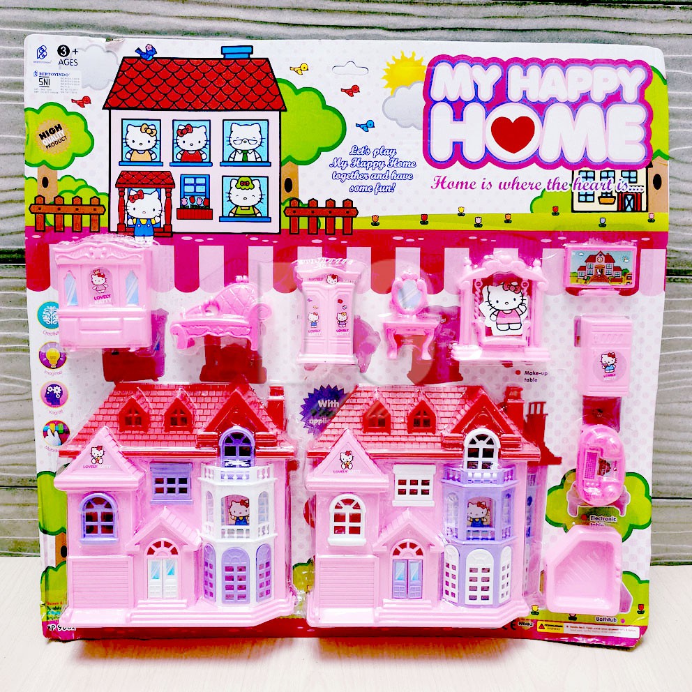 Mainan Rumah Hello Kitty - KibrisPDR