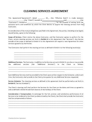 Detail Maintenance Service Agreement Template Nomer 49