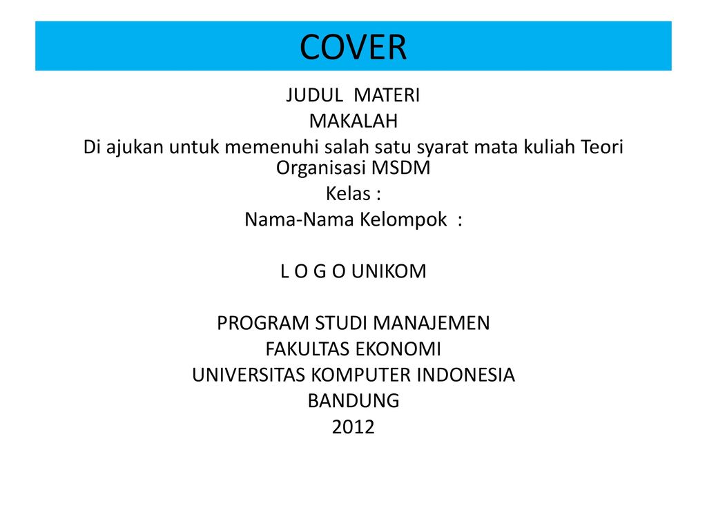 Detail Makalah Power Point Untuk Presentasi Ppt Nomer 15
