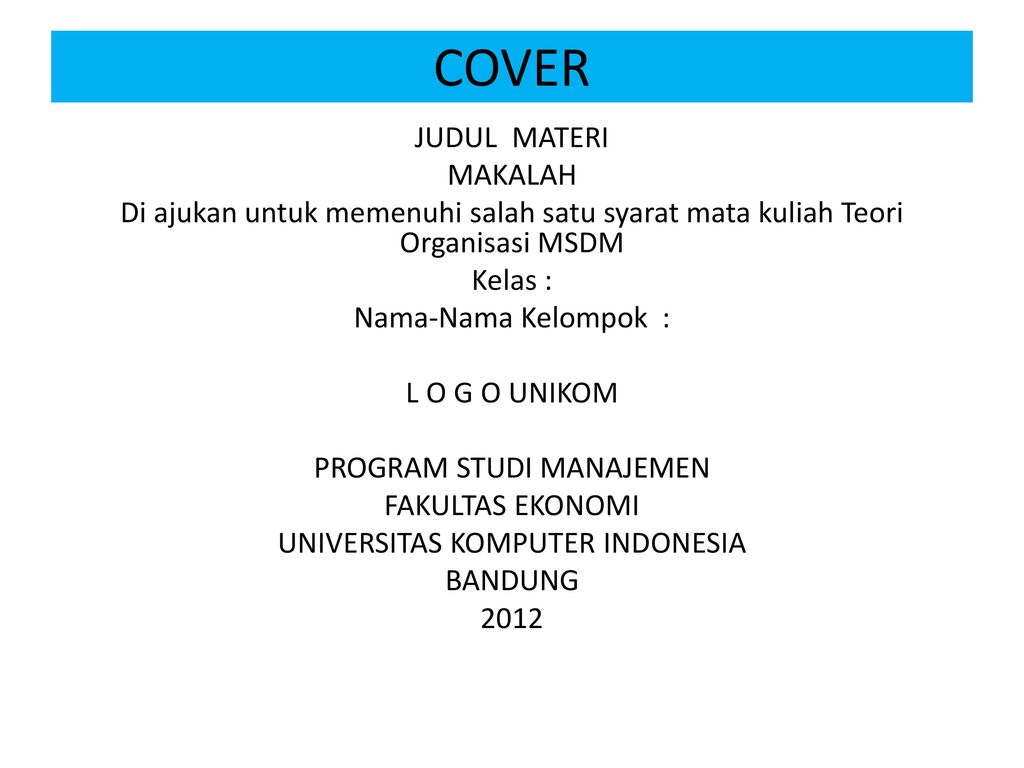 Detail Makalah Power Point Untuk Presentasi Ppt Nomer 15