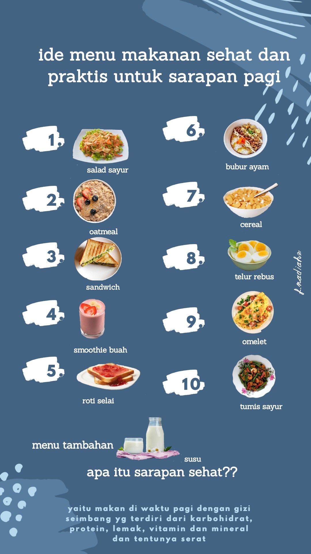 Detail Makanan Sehat Untuk Sarapan Nomer 33