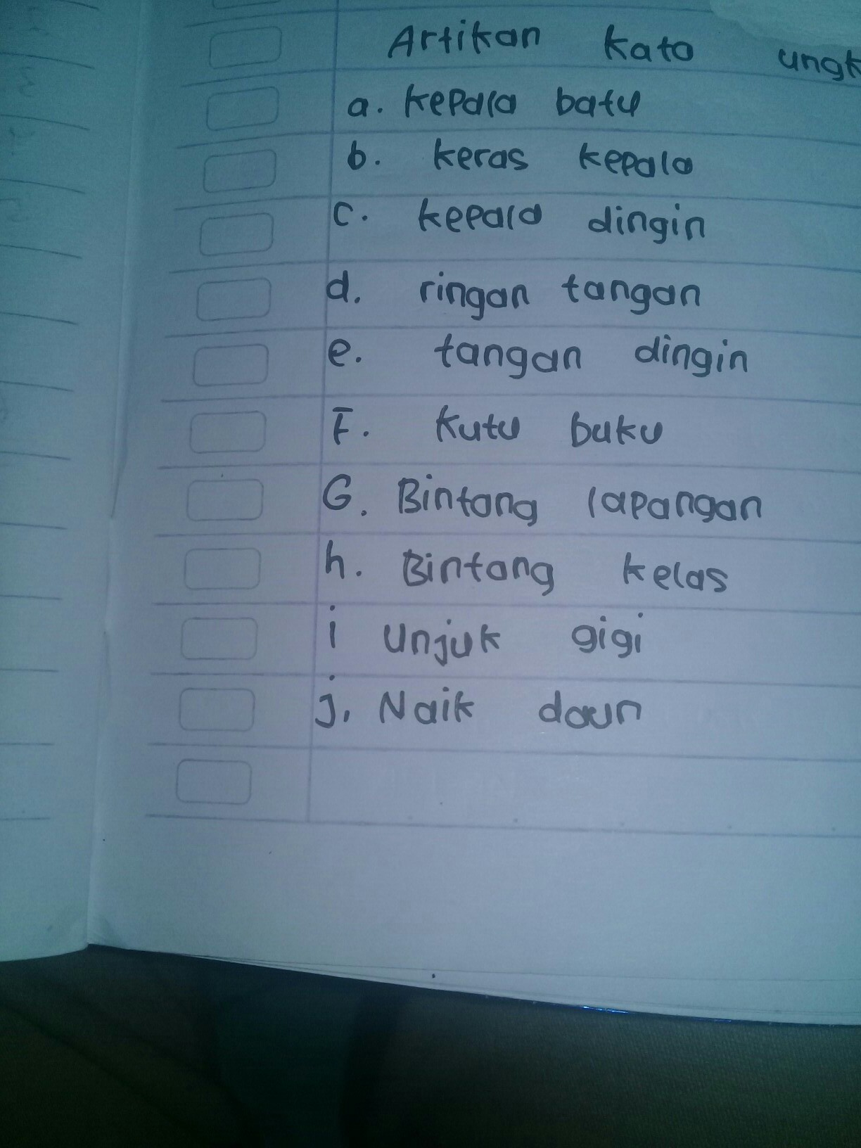 Detail Makna Kata Kutu Buku Nomer 9