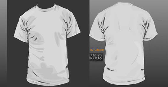 Detail Male T Shirt Template Nomer 31