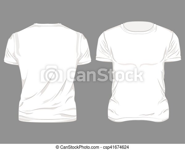 Detail Male T Shirt Template Nomer 38