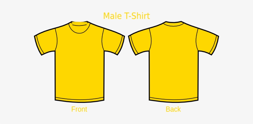 Detail Male T Shirt Template Nomer 43