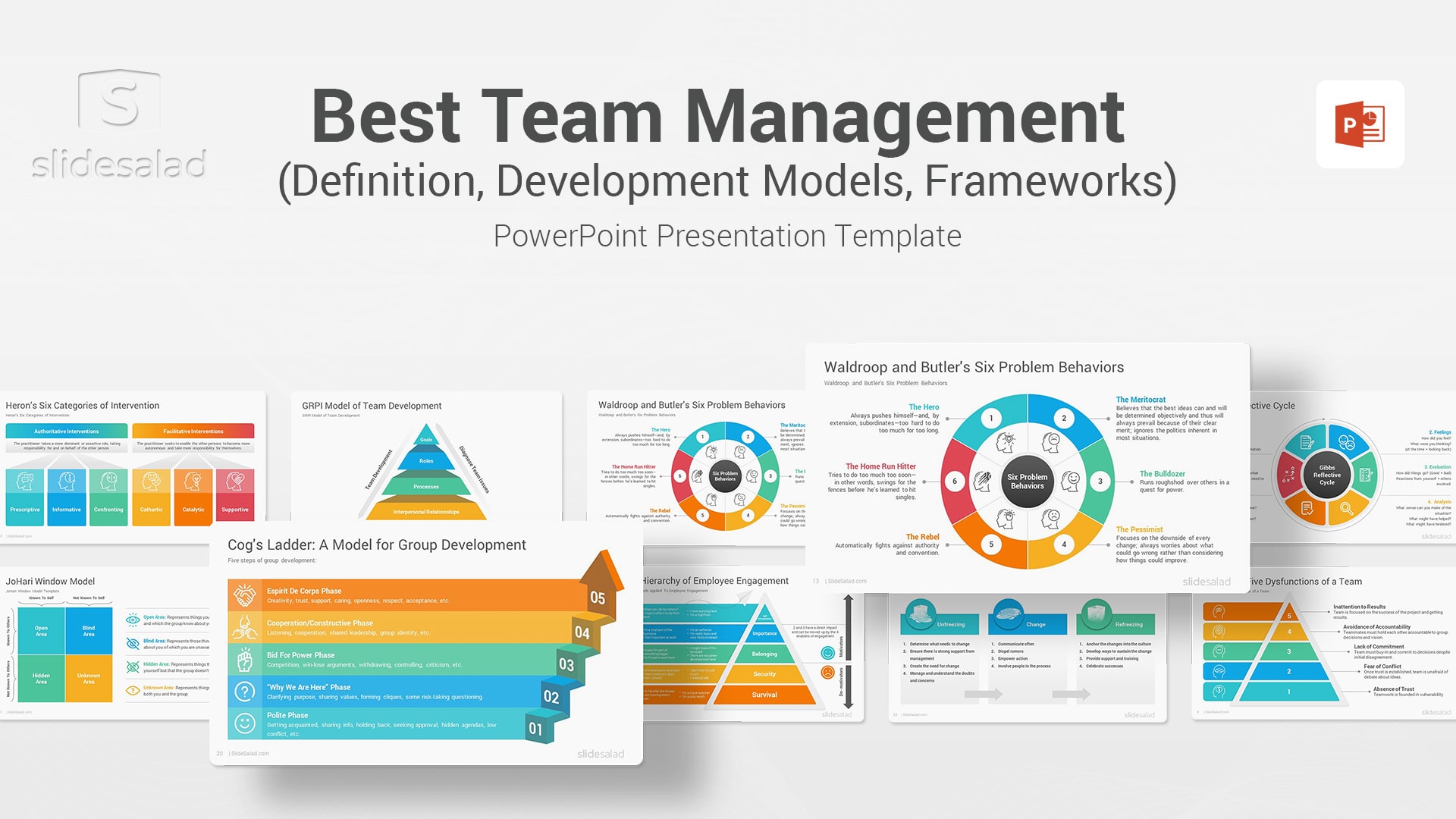 Detail Management Team Powerpoint Template Nomer 15