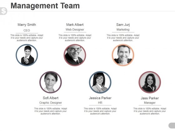 Detail Management Team Powerpoint Template Nomer 27