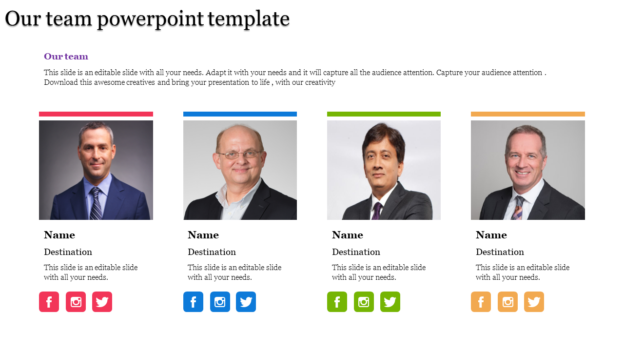 Detail Management Team Powerpoint Template Nomer 49