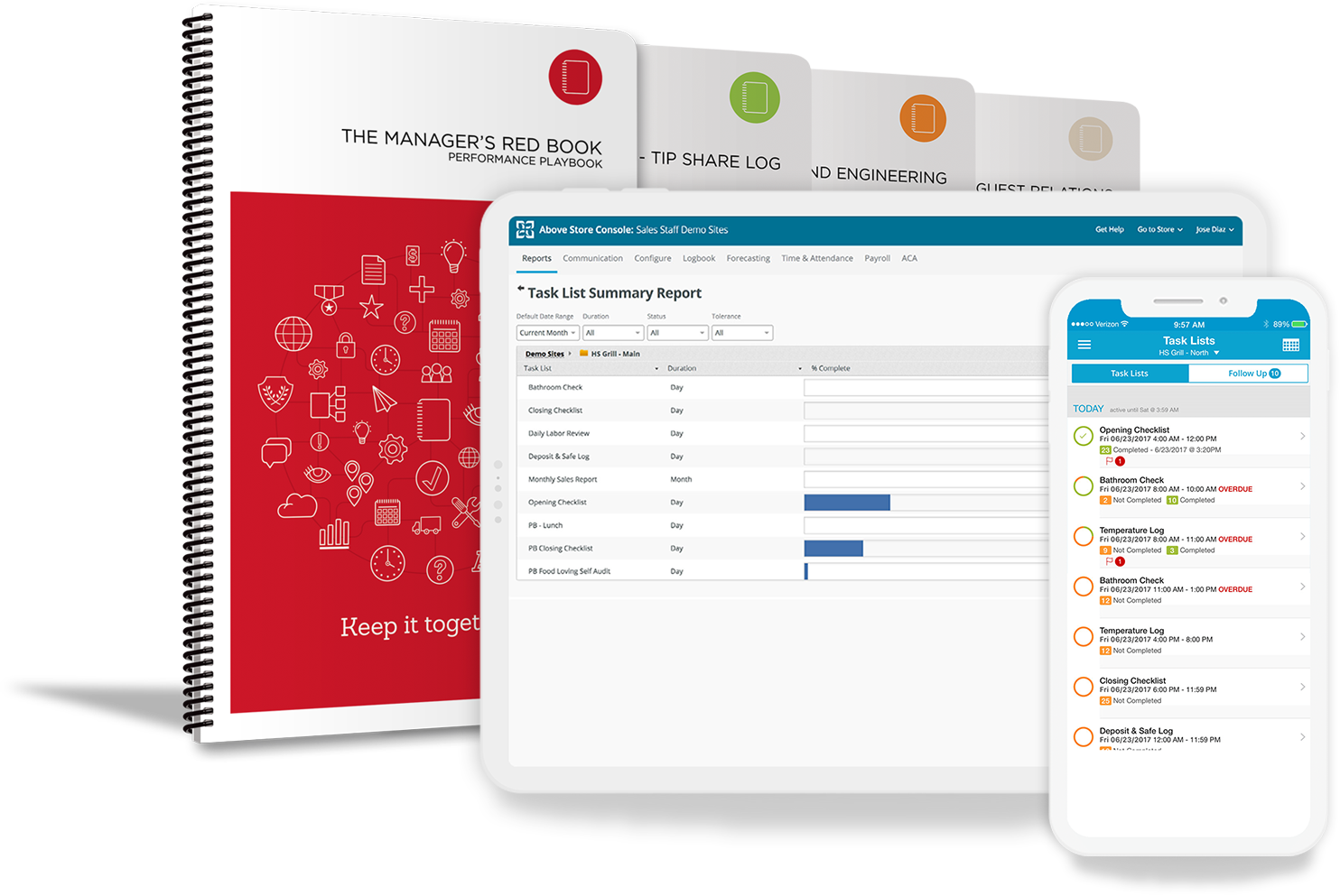 Detail Manager Log Book Template Nomer 42