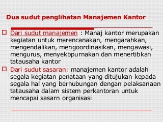 Detail Manajer Kantor Adalah Nomer 25