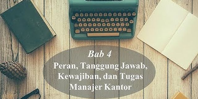 Detail Manajer Kantor Adalah Nomer 43