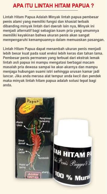 Detail Manfaat Minyak Lintah Untuk Pria Nomer 7