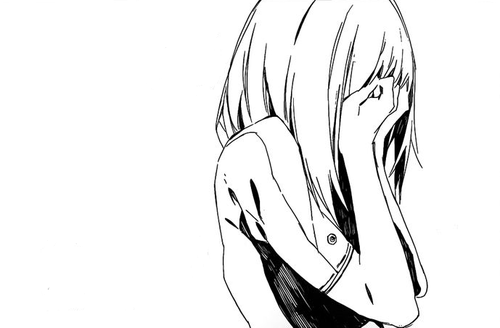Detail Manga Girl Sad Nomer 39