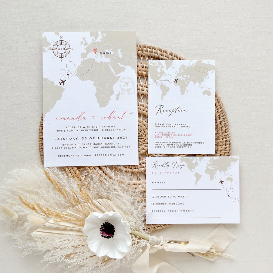 Detail Map Invitation Template Nomer 29