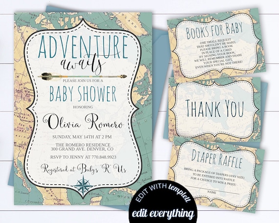 Detail Map Invitation Template Nomer 38