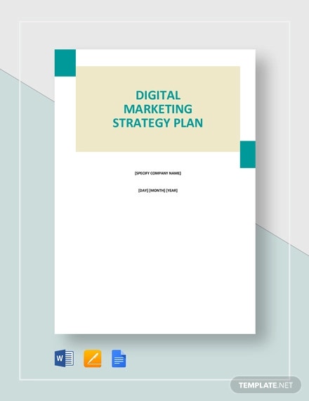 Detail Marketing Strategy Plan Template Free Nomer 47