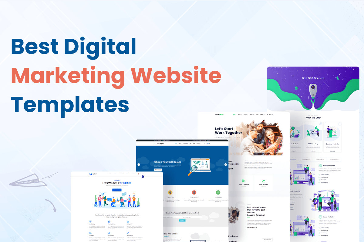 Detail Marketing Web Template Nomer 3