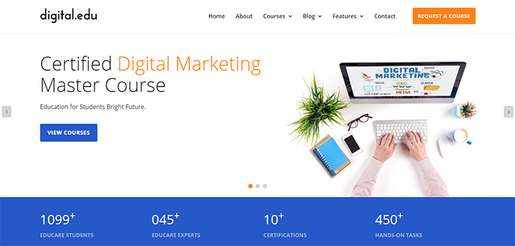 Detail Marketing Web Template Nomer 22