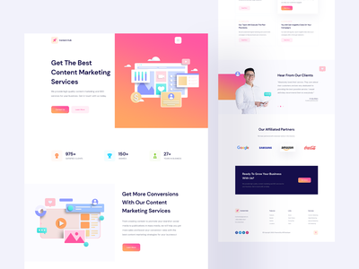 Detail Marketing Web Template Nomer 23