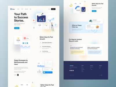 Detail Marketing Web Template Nomer 24
