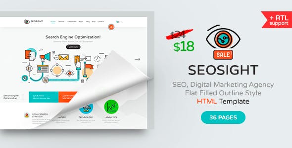 Detail Marketing Web Template Nomer 25