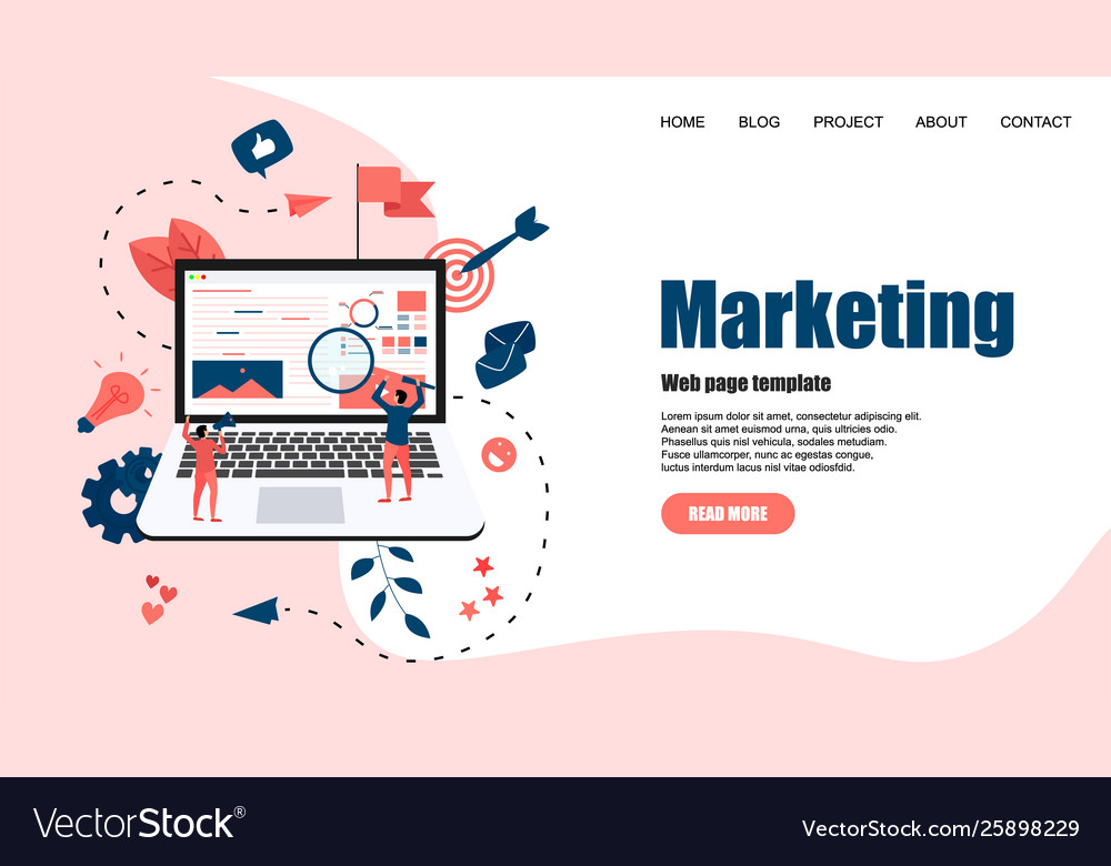 Detail Marketing Web Template Nomer 31