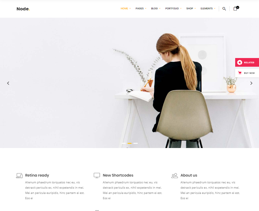 Detail Marketing Web Template Nomer 52