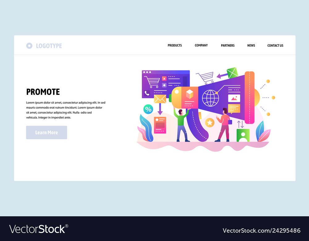 Detail Marketing Web Template Nomer 55