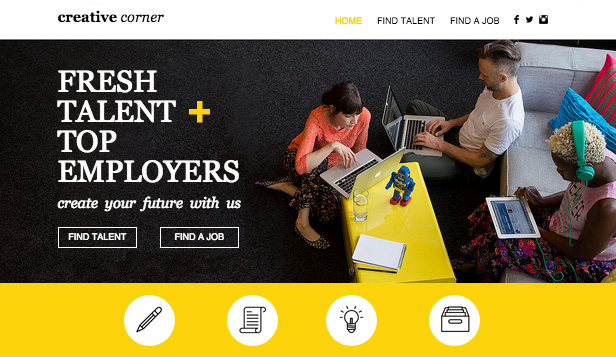 Detail Marketing Web Template Nomer 9