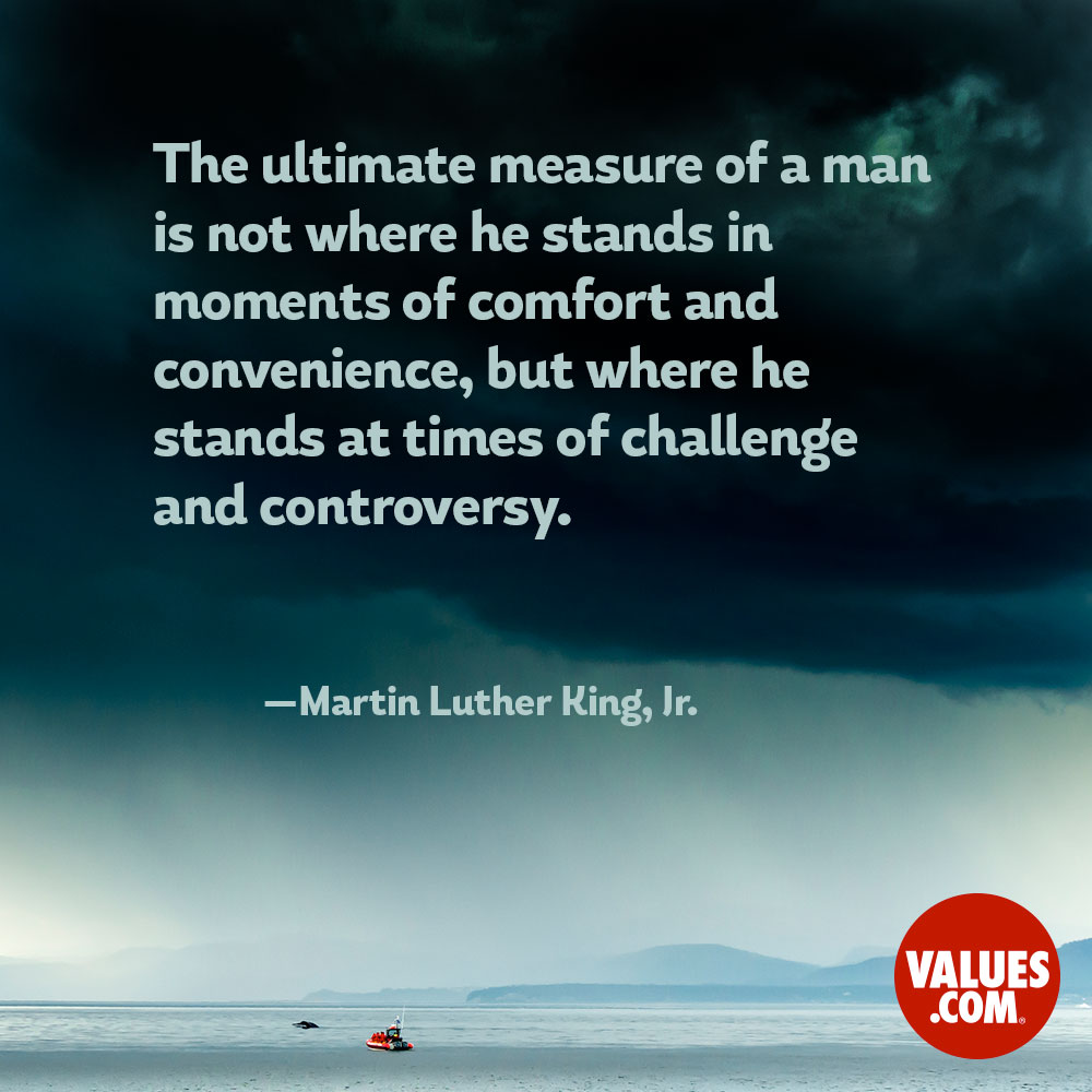 Detail Martin Luther King Quotes The Ultimate Measure Of A Man Nomer 19