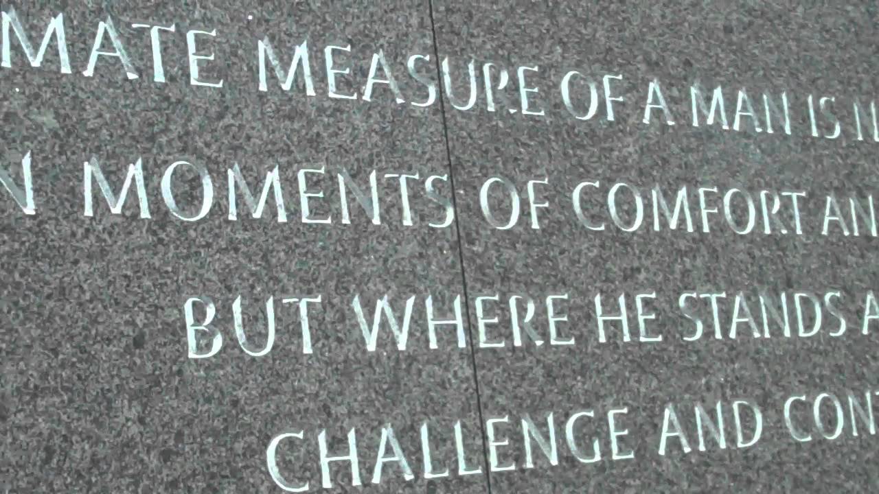 Detail Martin Luther King Quotes The Ultimate Measure Of A Man Nomer 21