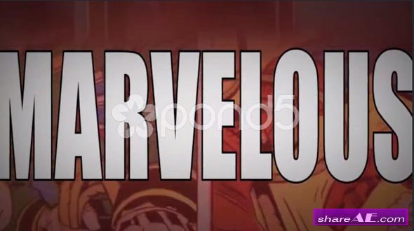 Detail Marvel Intro Template Premiere Pro Nomer 11