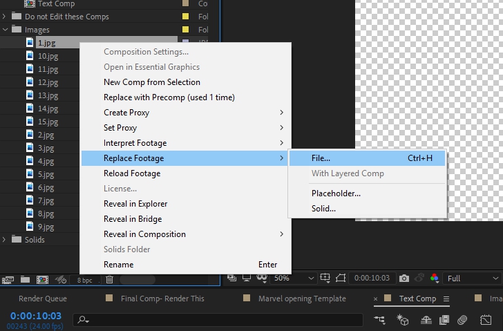 Detail Marvel Intro Template Premiere Pro Nomer 39