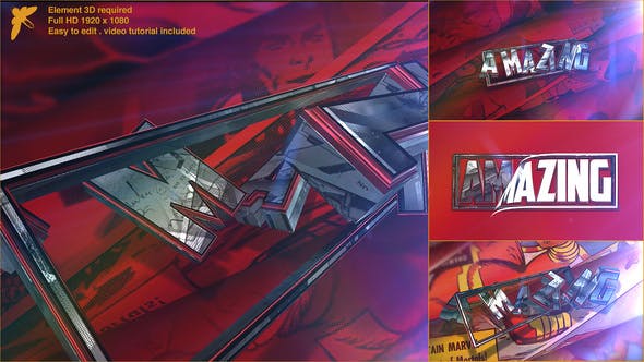 Detail Marvel Intro Template Premiere Pro Nomer 50