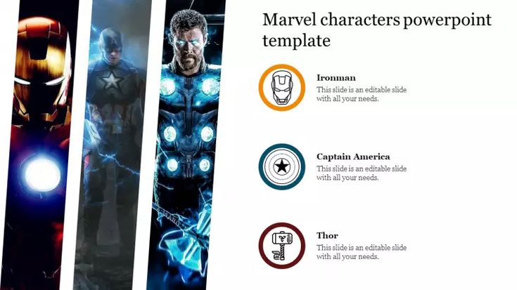 Detail Marvel Presentation Template Nomer 8