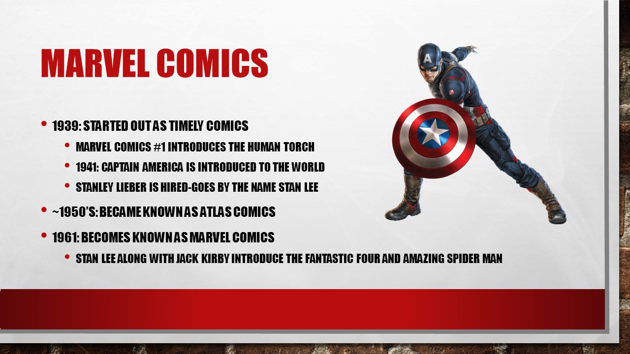 Detail Marvel Template Powerpoint Nomer 28