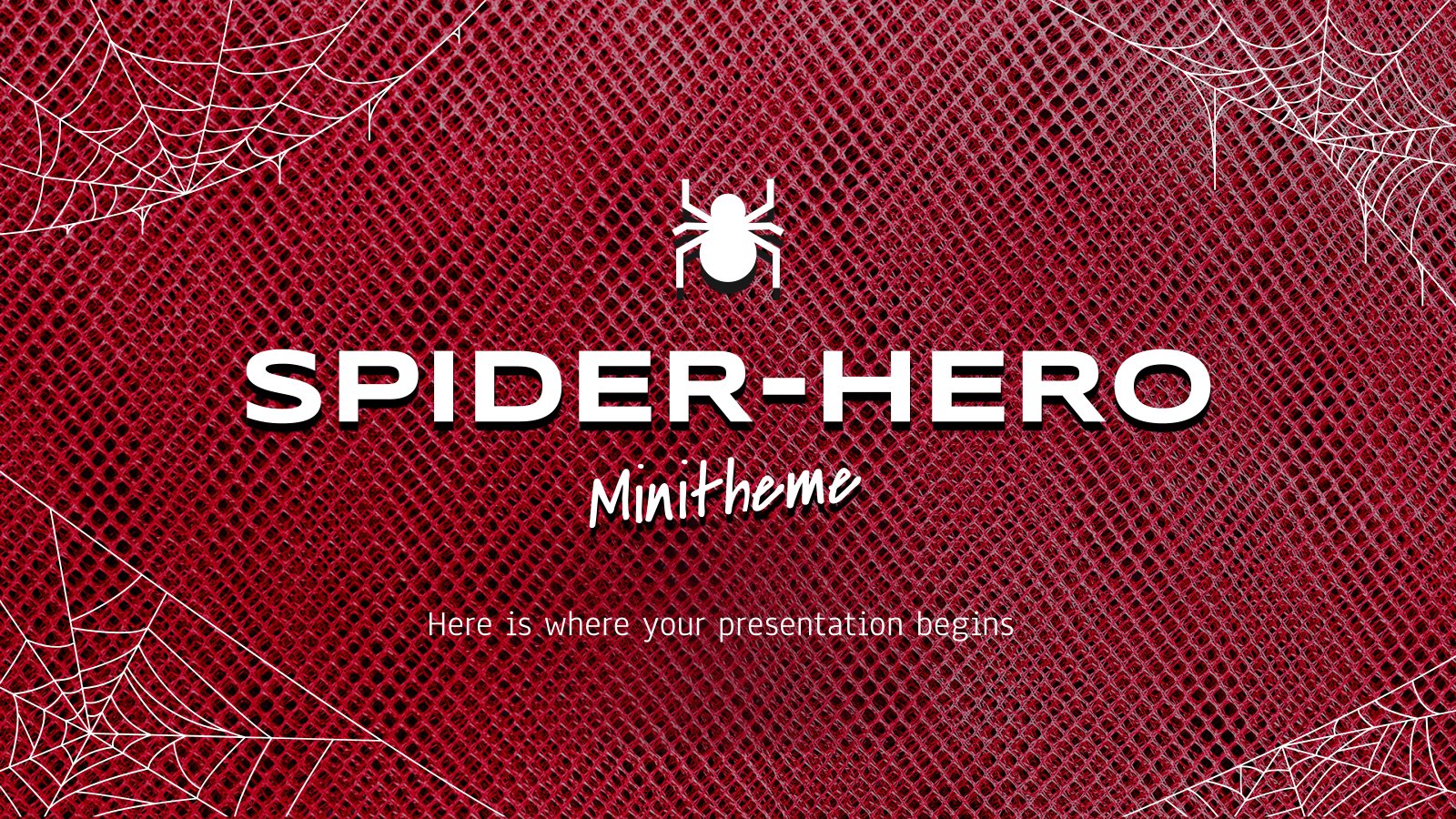 Detail Marvel Template Powerpoint Nomer 39