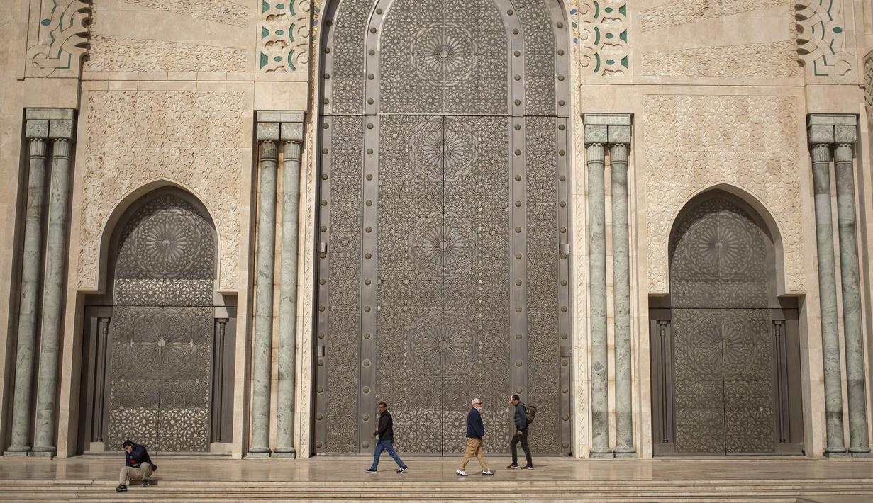 Detail Masjid Hassan Ii Maroko Nomer 9